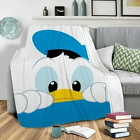Donald patka Flannel bacaje pokrivači prevladavajući kreveti na razvlačenje na kauč na razvlačenje plišano