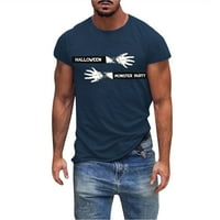 Majica za muškarce Muške modne ležerne pamučne majice s kratkim rukavima