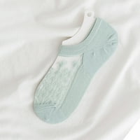 Miayilima papuče s čarapama Ženske čarape Ljetne prozračne plitke čarape za usta