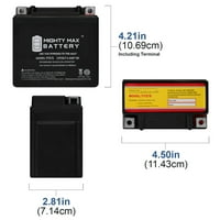 YTZ7S 12V 6Ah zamjenska baterija kompatibilna sa antigravity ATZ-7-RS - Pack