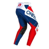 'Neal Tvrdi odjeća zraka Slam offroad motocross pant - bijelo plavo crveno - 30