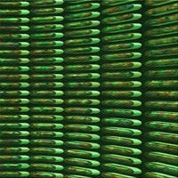 Ahgly Company u zatvorenom pravokutniku uzorcirale tamne limene zelene prostirke, 5 '8'