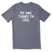 Totallytorn moj pas misli da sam cool novitete sarkastične smiješne muške majice