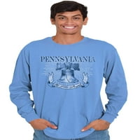 Povijest dugih rukava majice Majice Pennsylvania Liberty Bell Philadelphia Poklon
