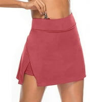 yinguo ženski suknji za tenis Unutarnji kratkiši elastični sportovi Golf Skort s džepovima