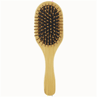 prirodna bambusona četkica za kosu bambusove češkom vlasišta češkom češljem kovrčave kosu za masažu