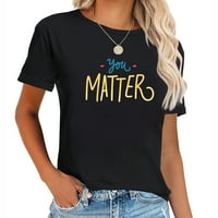 Bitanska majica za motivaciju svijesti o mentalnoj zdravlje motivacijska majica