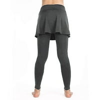 Ženske ležerne suknje teniske hlače Sportska fitness culottes yoga kompresijske hlače za žene visoke