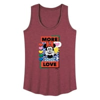 Disney - Minnie miš - više ljubavi - Ženski trkački rezervoar