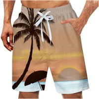Muškarci Swim deblice kratki, brza suha muška ploča sa kompresijom Oblikovanim kostima kupaćim kratkim hlačama sa džepovima sa zatvaračem