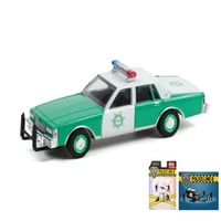 Diecast Car W Policijska figurica Set - San Diego Okrug Volonteer Šerif Chevy CA, 42980B Skala Diecast