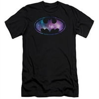 Batman-Galaxy signal - kratki rukav za odrasle 30- TEE - Crni, mali