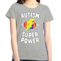 Trgovina 4EVER-ov autizam je moja grafička majica za podizanje autizma za super snage XXX-Veliki sportovi