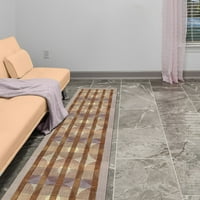 Casavani Decrens Room Carpet Početna Décor prostirke Ručno tkani ljubičasti