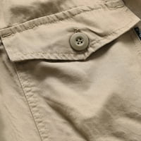 Cleance ispod $ odjeća Muškarci, Poropl Plus size Pamuk Multi-džepni dodaci otpornih na haljine obrezirane