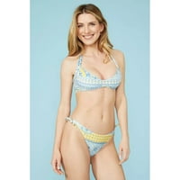 MANTARAY Wemens Tile Print Side Tine Bikini dno