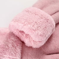 Leesechin zimske rukavice čišćenje ženske zimske rukavice tople obloge - ugodne toplije plišane guste