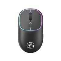 Binmer bežični miš sa zasljepljujućim svjetlima 2,4 g tučući miš sa USB prijemnikom prijenosni računalni