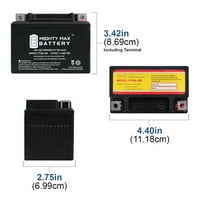 YTX4L-BS 12V 3Ah zamjenska baterija kompatibilna sa XR CT KTM XC - Pack