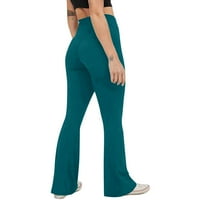 Outfmvch joga hlače za žene Ležerne prilike Letnje Solid Work out tajice Fitness Sportski trčanje Yoga