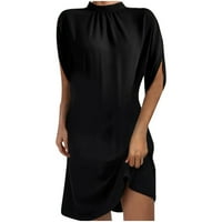 Giligiliso Fashion ženski povremeni kratki rukav, košulje sa kratkim rukavima haljine