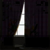 Ritualay sobna zatamnjenje zastora UV zaštita zamlađenje prozora zavjese za zavjese Termalno izolirane ploče Energetski efikasan Uskršnji ukrasni patuljak Print Dugi stil E 52x72in