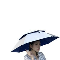Pgeraug bejzbol kape višebojni vanjski sklopivi dvostruki kišobran za sunčanje Kiša kampiranje ribolovne