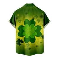 Meitianfacai majice za muškarce, Ležerne majice Ležerne prilike St. Patricks Dnevna majica Print sa