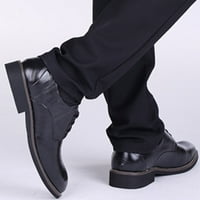 Cipele Mortilo CL ICTICL za muškarce kliznu na PU nisku gumu jedini blok peta, poklon