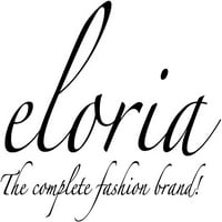 Eloria lišće tiskano ženska modna stilska modna dužina koljena u haljini za dizajn mandarine