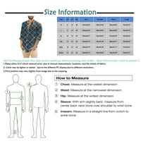 Košulje za fragarn za muškarce Dizajnerski proljetni ljetni muški casual 3D bundeve Halloween Tiskanje havajske majice s dugim rukavima