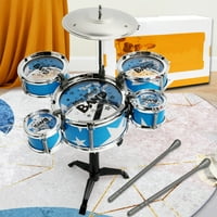 Wioihee Kids Pet Kit bubnjevi simulacijski jazz bubanj udaraljke Instrument rano obrazovanje udaraljke
