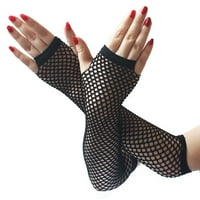 Dame Girls Neon dugih rukavica bez prstenastim rukavima velike elastičnosti rukavice