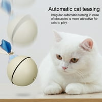 Električna kugla za kuglu za pse mačaka - moćna izdržljiva automatska igračka za čamac, interaktivna kugla za kućne ljubimce