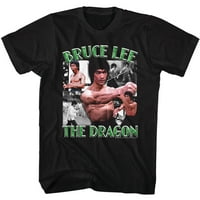 Bruce Lee Dragon Action Montage Muška majica