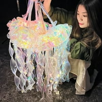 Temacd DIY noćni svijetli sjaj DIY meduze Oblik Višenamenski užarenje ukrasne plastične mlijeko za lampu