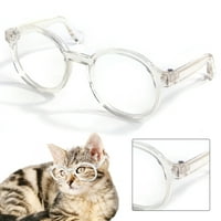 Naočale za kućne ljubimce Pričavajuće realne izgleda plastične stilske naočale kućne ljubimce prerušiti se za vanjsku opremu