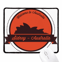 Australija Landmark Sydney Opera House Mousepad Prošifrirani rub MAT gume Gang Pad