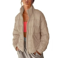 Ženska jakna za ležerni lagani patentni patentni patentni kaput za klupsko putovanje na otvorenom 2xl