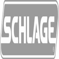 Schlage 12- Deadbolt B serija 2- Backset 1- 2- Krovni kutak sa satenskim niklom