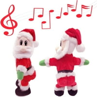 Twerking Santa Claus- [engleska pjesma] Twisted HIP, pjevanje i ples električni igrački, upleteni hip santa claus figura božićni xmas poklon