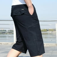 Muške zrtne hlače Sportske kratke hlače Glaže Pocket patent zatvarača Ležerne prilike na otvorenom Hlače