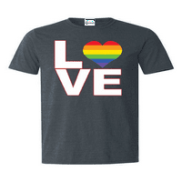 Muška majica kratki rukav - Love Rainbow