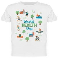 To je majica Svjetskog zdravstvenog dana muškarci -Image by Shutterstock, muški xx-veliki