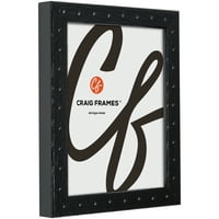 Craig Frames Rivet, okvir za slike Matirano za fotografiju, asfalt crna