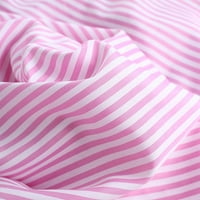 Ženski vrhovi Stripe dugih rukava na dugih rukava za oblikovanje labavih košulja Bluza Pink XL