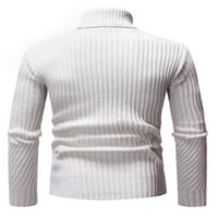 Muški pleteni kornjača Džemper Zima tople majice s dugim rukavima