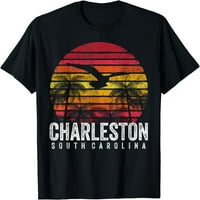 Charleston Južna Karolina Vintage Retro 70-ima 80-ih Style Poklon majica
