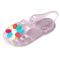 6-godina princeze kostimi Jelly Flats Cipele, prerušiti se sandale za djevojčice za djevojčice slatke
