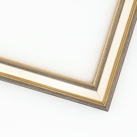 1,75 Prima srebrni savremeni drveni okvir - odličan za plakate, fotografije, umjetničke otiske, ogledalo